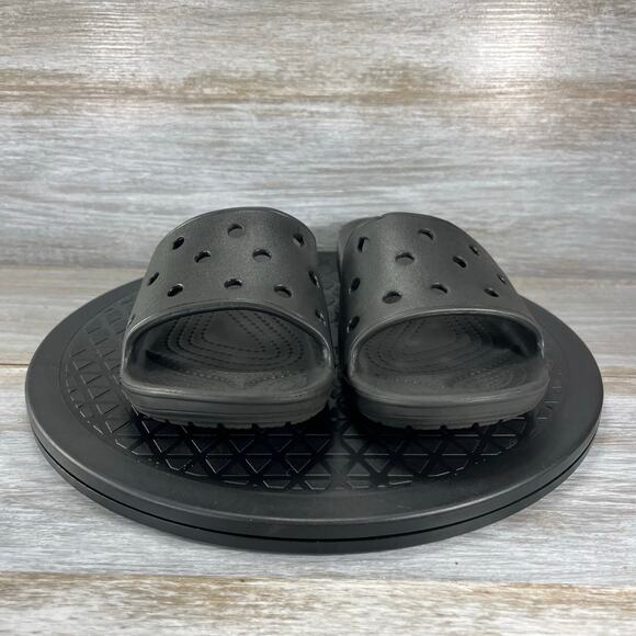 Crocs Kids Classics Slide Flip Flop Sandals Size 4 J - Picture 2 of 8